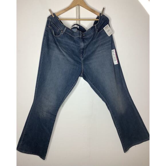 Signature Levi Strauss Gold Label Womens Mid Rise Bootcut Jeans Sz 28M W39 L32 - Picture 1 of 8
